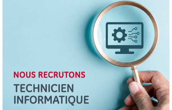 Recrutement d’un technicien en informatique